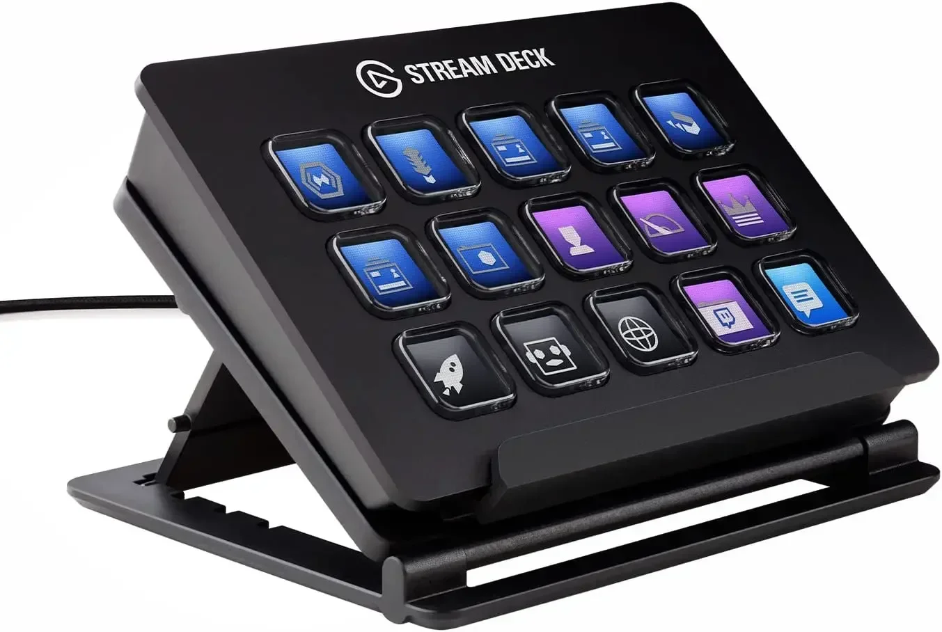 خصم الصيف بنسبة 50% Elgato Stream Deck Classic - وحدة التحكم في الإنتاج المباشر