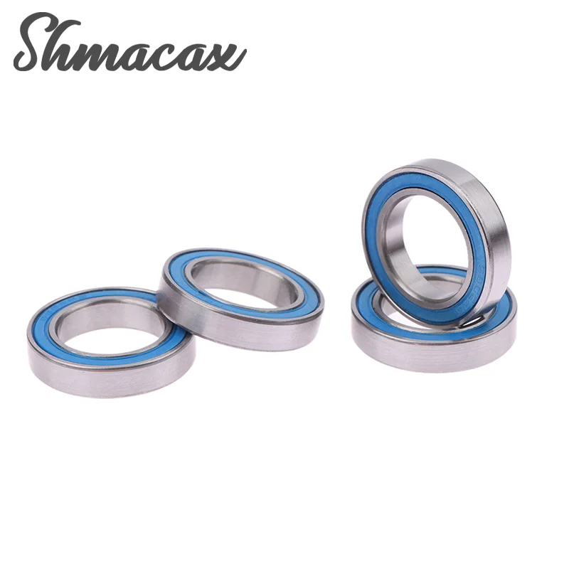 1/5PCS DIY Accessories 6802-2RS Bearing 15x24x5 Mm Hobby Electric RC Car Truck Ball Bearings Blue Double-sided Sealant Cover