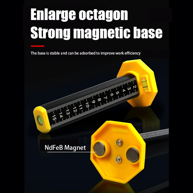 Light Steel Keel Equalizer, Specialist Ceiling Leveling Ruler, Uniform Height Determinant, Gradienter Rod, Wall Tiling Tool