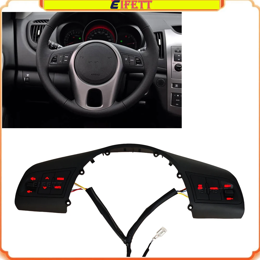 

Для KIA FORTE 2008 2009 2010 2011 2012, кнопка регулировки громкости на руле, круиз-контроль с подсветкой 964402K000