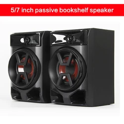 150W 5 Inch Home Speaker Diy Fever HIFI Bookshelf Speaker 7 Inch Advanced Audio Tube Machine Passive Speaker HiFi High Fidelity