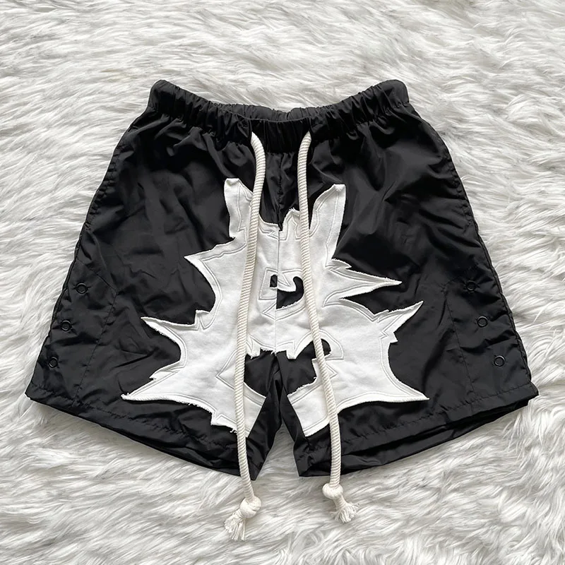 Billionaire Blackout Bill Net Shorts Casual Sports Mesh Shorts Youth Summer Fashion Straight Leg mid Waist No Ironing Required