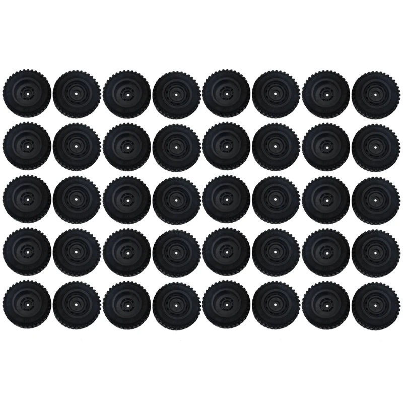 

40Pcs Rubber Wheel Tire Tyre Set For MN86 1/12 RC Car DIY Upgrade Spare Parts Accessories