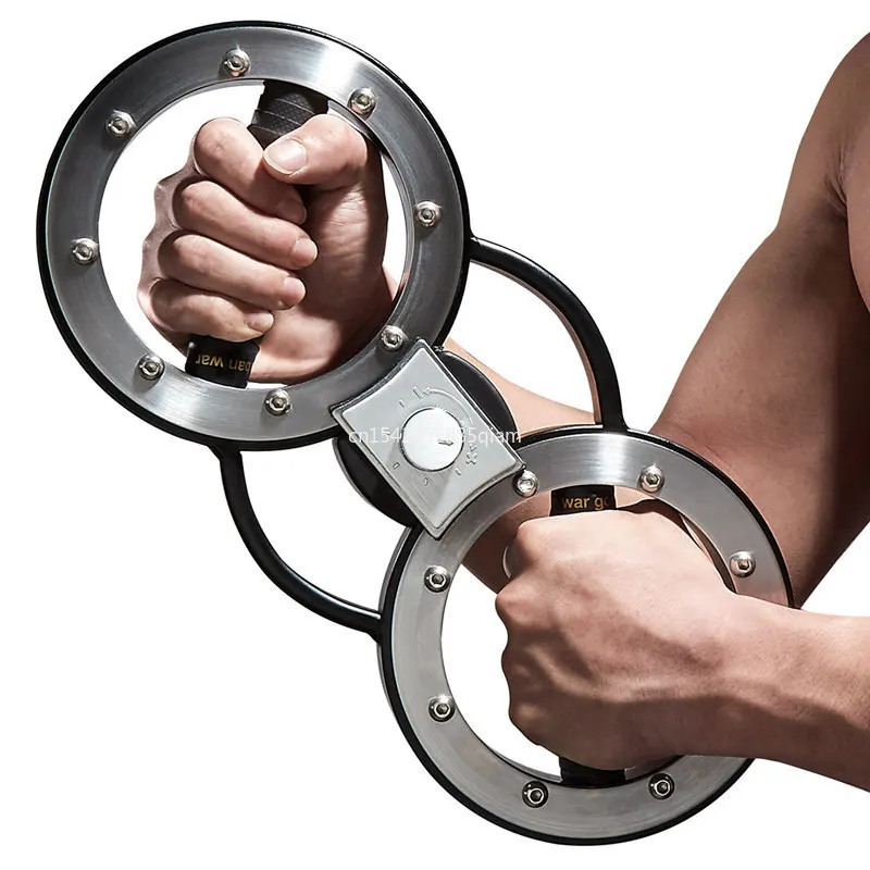 12 LBS Arm Machine Hand Forearm Trainer Spinning Burn 360 Degree Rotating Grips Speed Arm Machine Burn Machine Speed Spinner