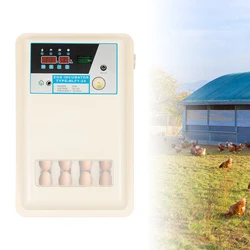 24 Eggs Auto-Turning Digital Incubator Automatic Hatch Chicken Duck Egg Turner LED Data Display Humidity Control Incubator