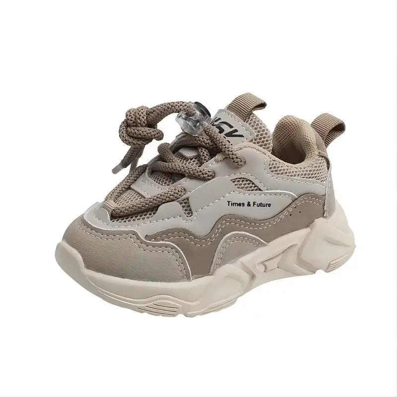 2026 New Kids Sport Shoes Fashion Mesh Breathable Boys Sneakers Spring Autumn Children Girls Outdoor Running Shoes 21-30
