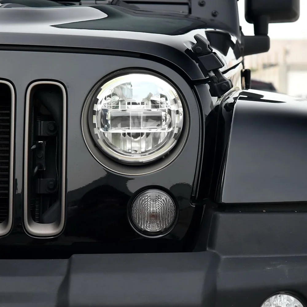 

Для Jeep Wrangler 2007-2017 обновленная автоматическая фара в сборе, светодиодный высококачественный объектив проектора Plug and Play, автомобильные инструменты, аксессуары