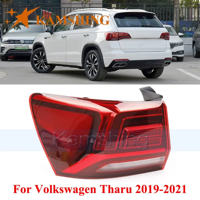 

CAPQX Rear Bumper Taillight For Volkswagen Tharu 2019-2021 Outer Tail Light Taillamp Rear Brake Light Stop Lamp Backup Light