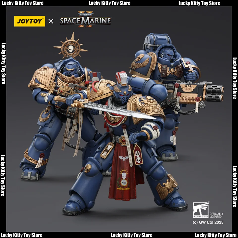 

JOYTOY Warhammer 40k 1/18 Action Figures Anime 12.1cm Ultramarines Sternguard Veteran