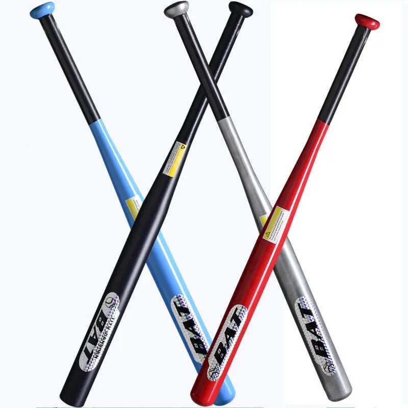 Alloy Steel Baseball Bat Car Self-Defense Baseball Bat Matte Black Bold Thickened Home Defense Baseball Bat