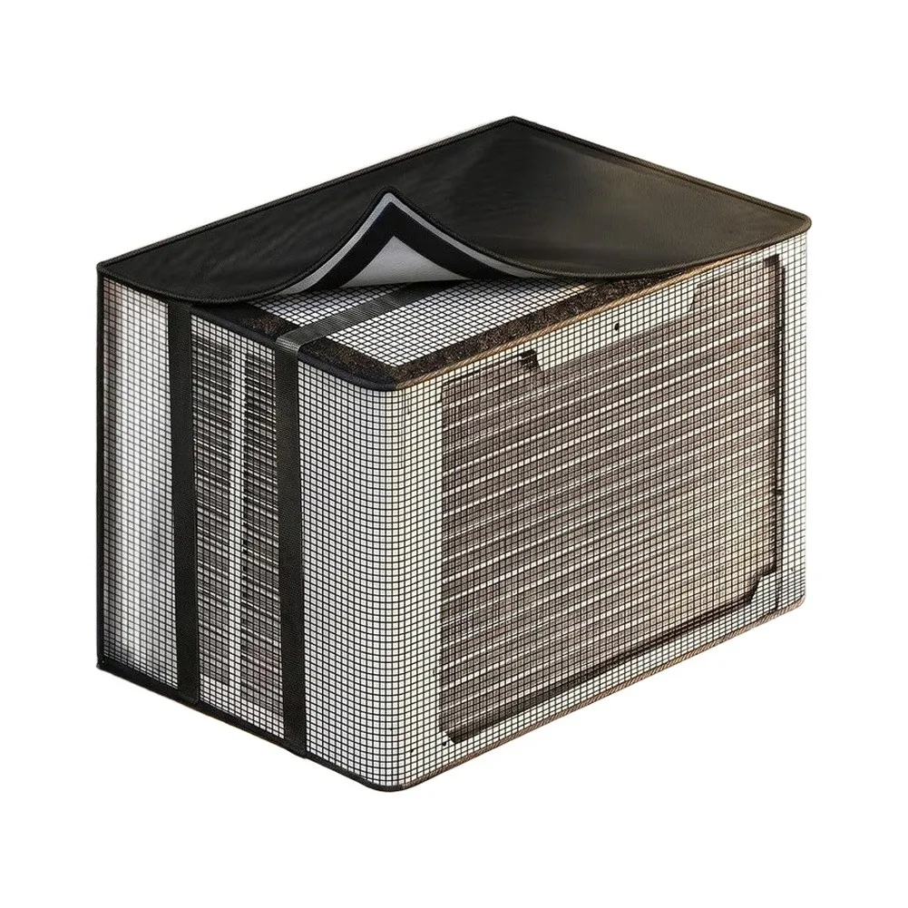 Mesh Air Conditioner Cover for Outdoor Wall AC Units Rain Resistant Ventilated Fit Most Sizes 17x13x12in to 28x19x23in