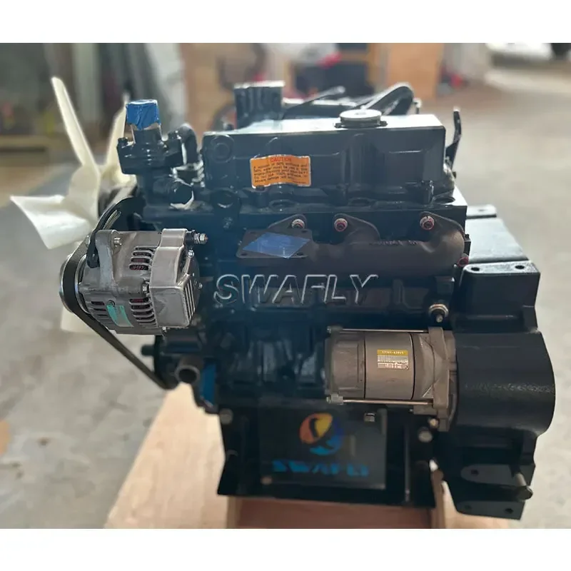 SWAFLY Genuine New For Kubota D1703 Engine Motor D1703-BG-EU1 Engine Assembly Excavator Parts D1703  Engine