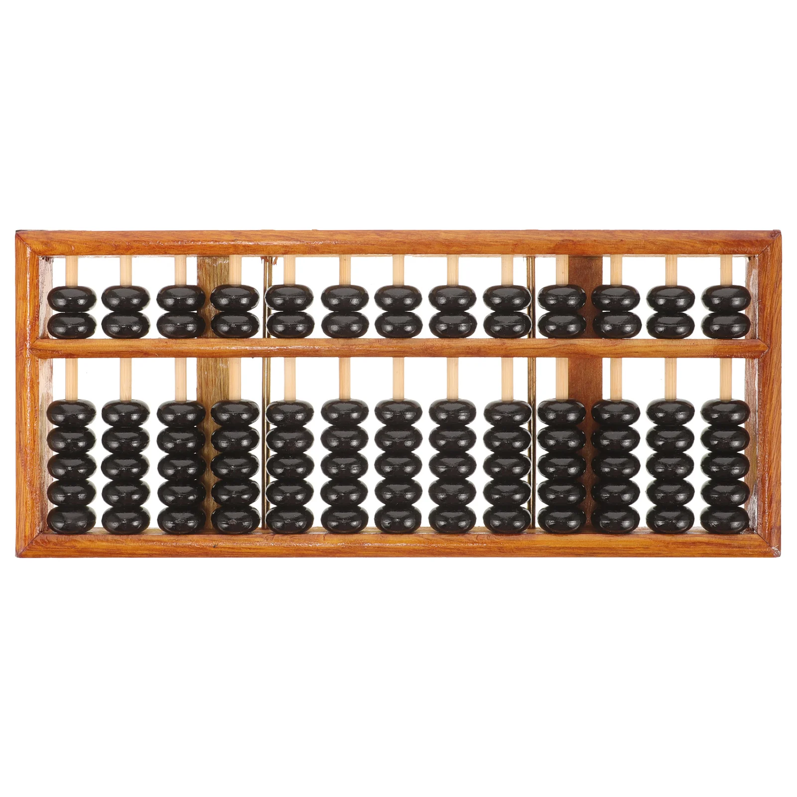 

13 Column Wooden Abacus For Kids Learning Math Educational Counting Tool Retro Style School Home Use Brain Developing Game