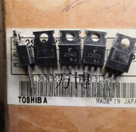 10pair/lot Audio tube 2SA940 2SC2073 Japanese original A940 C2073 audio transistor free shipping