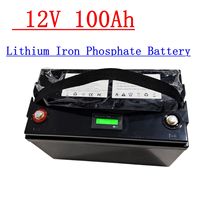 12V 100AH 120Ah 150Ah 24V 36V 40Ah 50AH 60Ah 80Ah lifepo4 lithium battery deep cycle batteries bluetooth BMS with charger