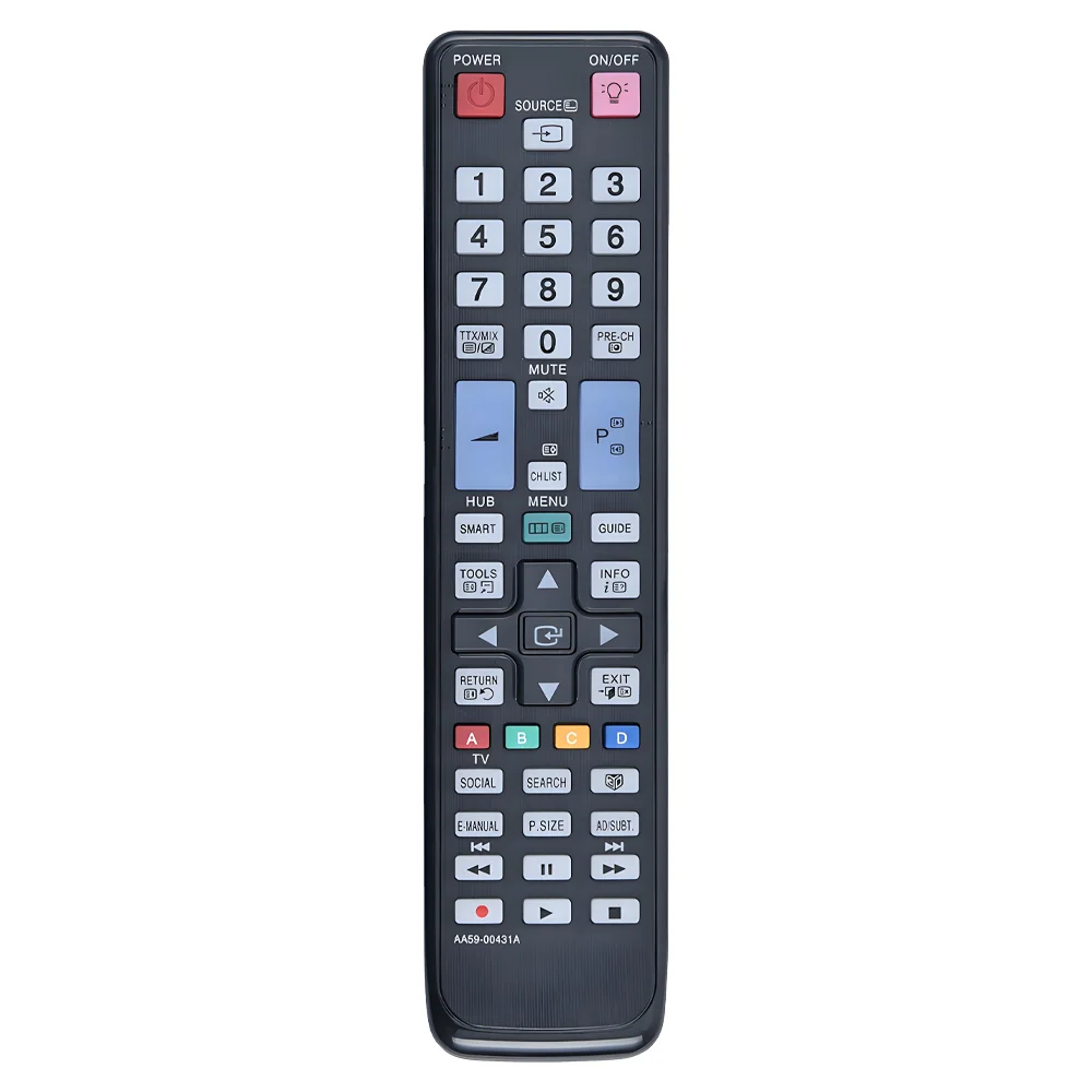 AA59-00431A Remote Control Fit For Samsung 3D LCD LED Smart TV PS51D8000 PS64D8000 UE40D7000 UE40D8000 - view 2