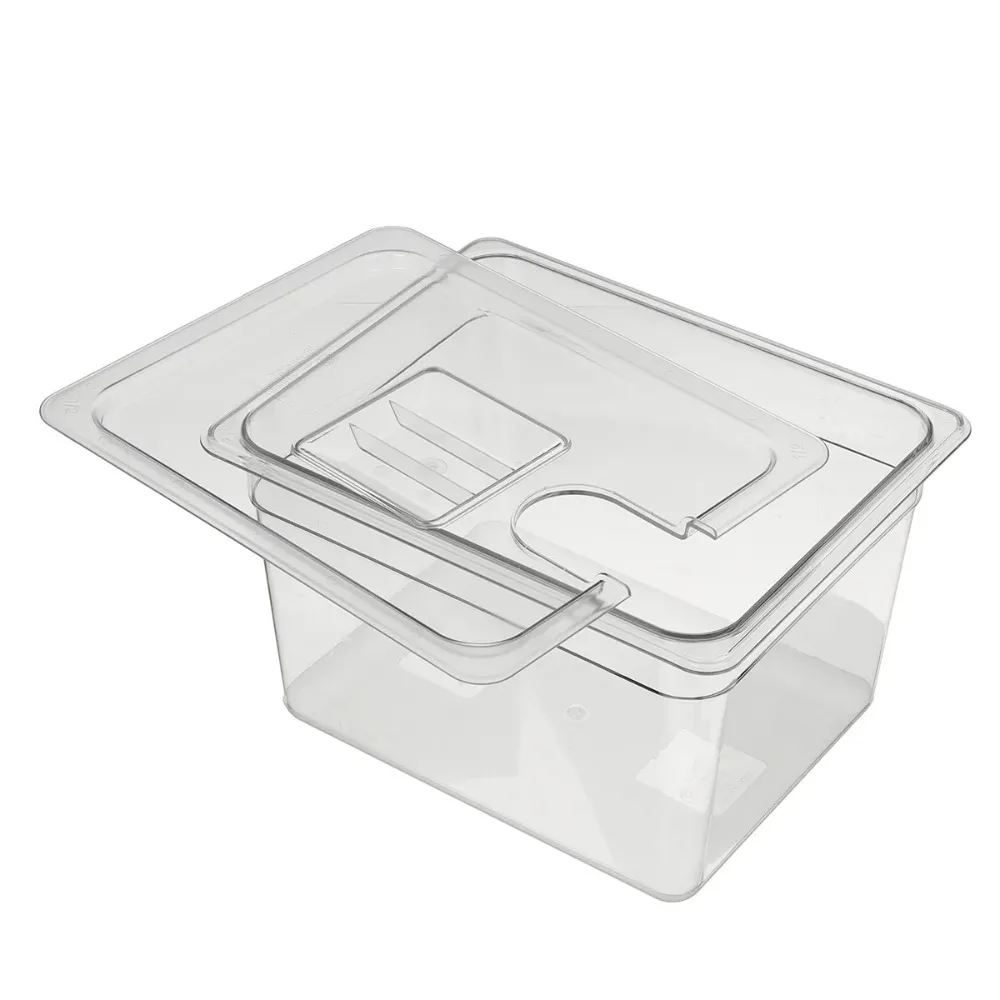 Transparent Sous Vide Cooker Container 6L Food Grade Material Vacuum Tank Thickening Heat Insulation