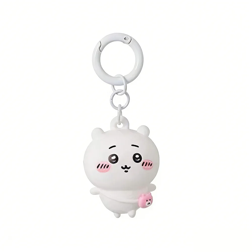 Cute Chiikawa Usagi Hachiware 3D Plush Keychain Bag Charm Pendant Anime Doll Figure Car Hanging Ornament Gift Strap Decor - view 5
