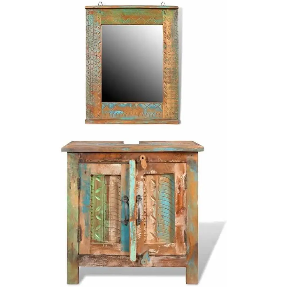 

Multi-Colored Bathroom Storage Cabinet