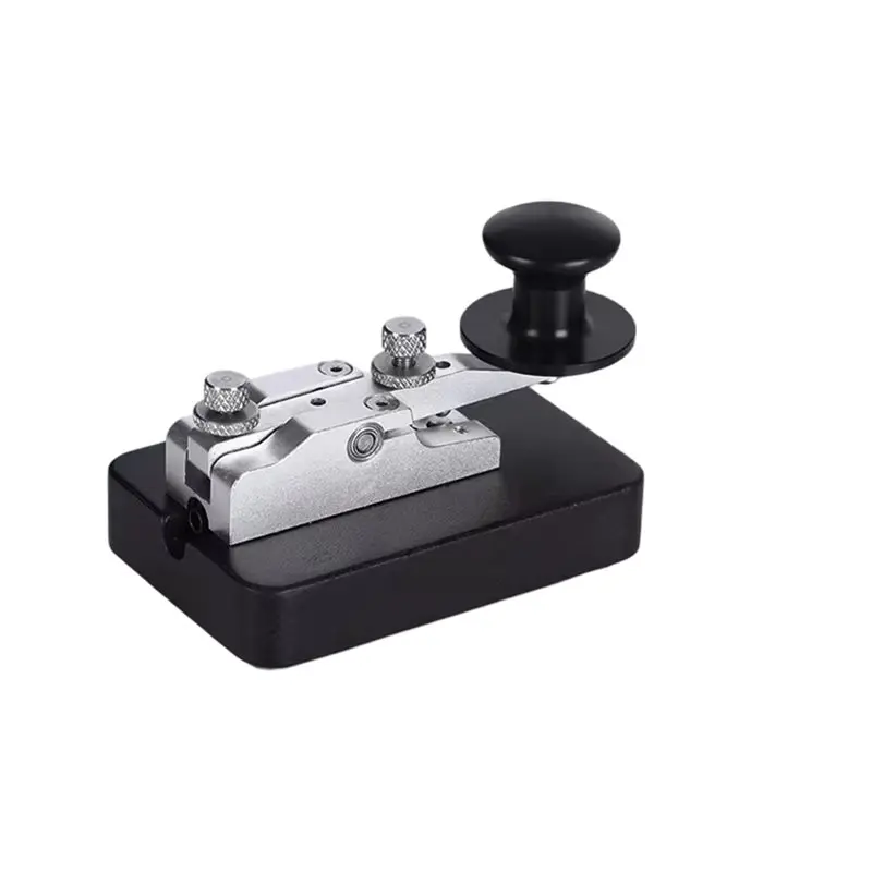 ABUG-Manual Morse Code Keyer - CW Practice Key For Ham Radio, Shortwave Telegraphy & Computer Learning