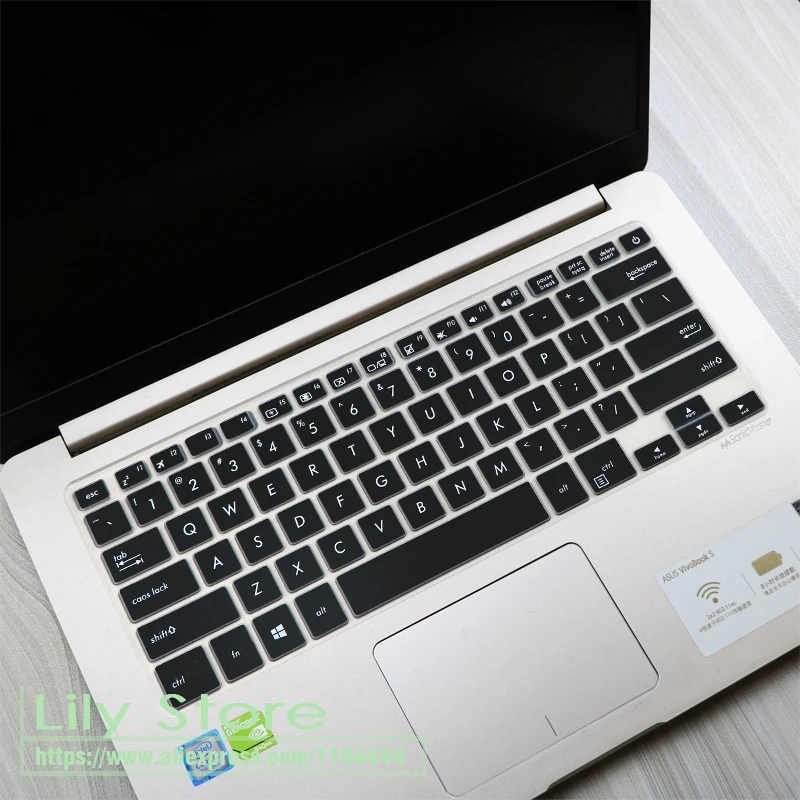 Silicone Keyboard Cover protector skin  For Asus Vivobook Laptop L406S L406M L406MA L406SA L406 MA SA L 406 S M 14 inch