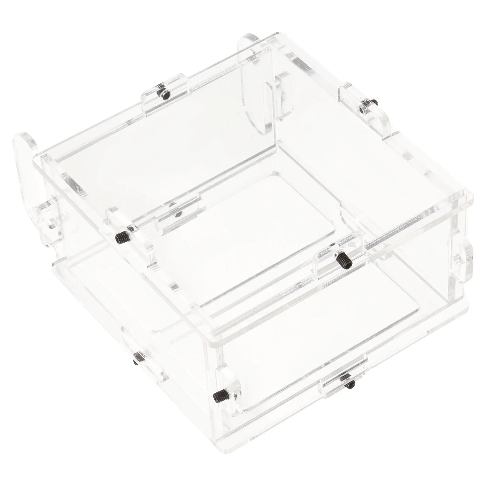 Bird Feeder Acrylic Material Durable Safe Design Large Capacity Smooth Surface Easy Application Creative Protective Design Pet