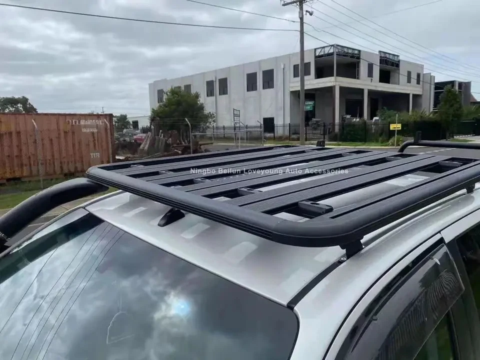 Aluminum Flat Luggage Carrier Car Roof Rack Platforms Roof Rack Tray for Hilux/fj Cruiser