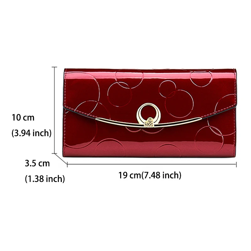Luxury Designer Women's Wallets RFID Card Holder Purses for Women with Long Handbags with Zip Pokcet Large Capacity Money Bag