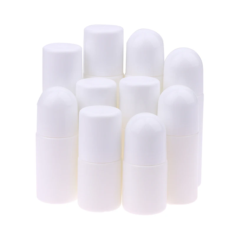 1Pcs 30/50/60/80/100ml Plastic Roller Ball Essential Oil Bottles Mist Container Travel Refillable Bottle DIY Deodorant