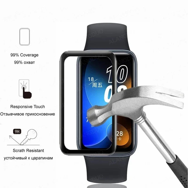 Huawei 社バンド 10 アクセサリースクリーンプロテクターフィルムソフト TPU フィルムヒドロゲルフィルムアンチスクラッチ