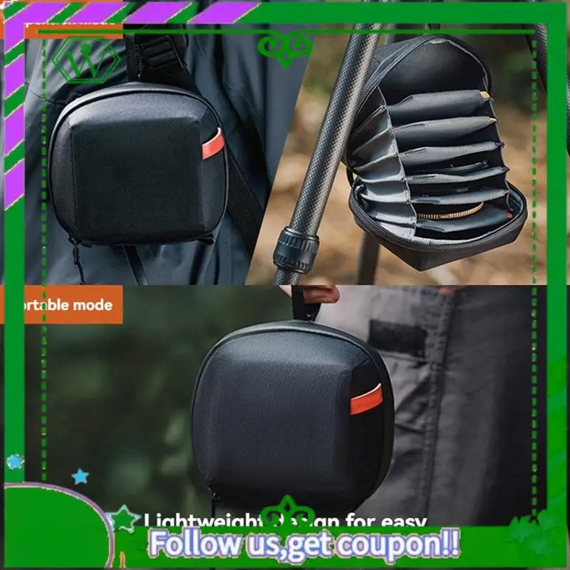 

Reliable-Camera Filter Bag Circular Filter Storage Bag UV & CPL Filter Protective Case With YKK Zippers Portable Design