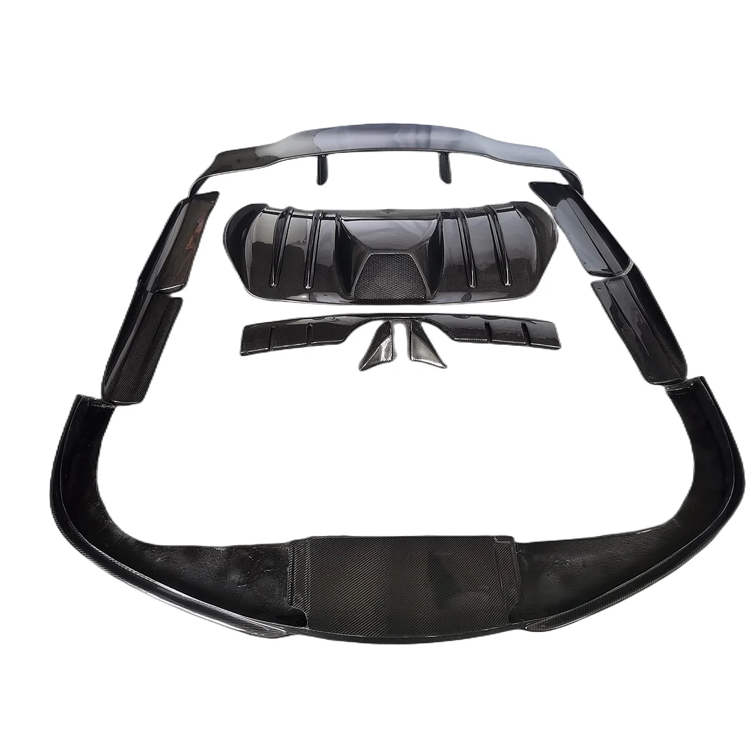 

Beautiful Carbon Fiber HM Style Body Kit for Ferrari F430 Front Spoiler Rear Spoiler Side Skirts and Wing Spoiler