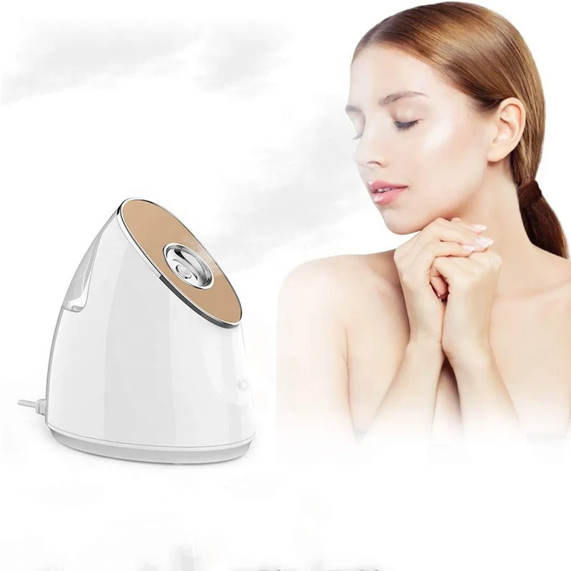 Máquina De Vapor De Hidratação De Rosto, Cravo e Nose Steamer, Sauna Facial, Amostra Grátis