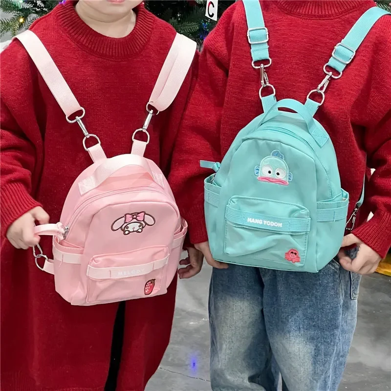 

Sanrio New Melody Cartoon Backpack Boys and Girls Lightweight and Large Capacity Simple Korean Style Children's Bag