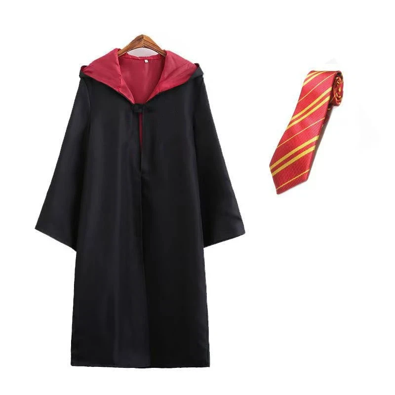 Anime Film Academy Halloween Cosplay Kostüm Robe Krawatte Potter Magischer Umhang Krawatte Hermine Kostüm Fan Urlaubsgeschenk – Detail 10