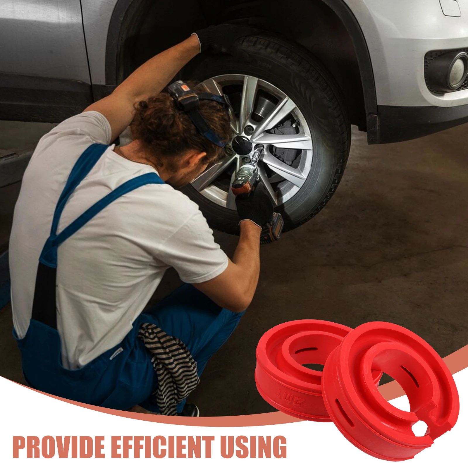 

2 Pcs Automobile Shock Absorber Spring Front Car Parts Automotive Absorbers Buffer Bumper Cushion