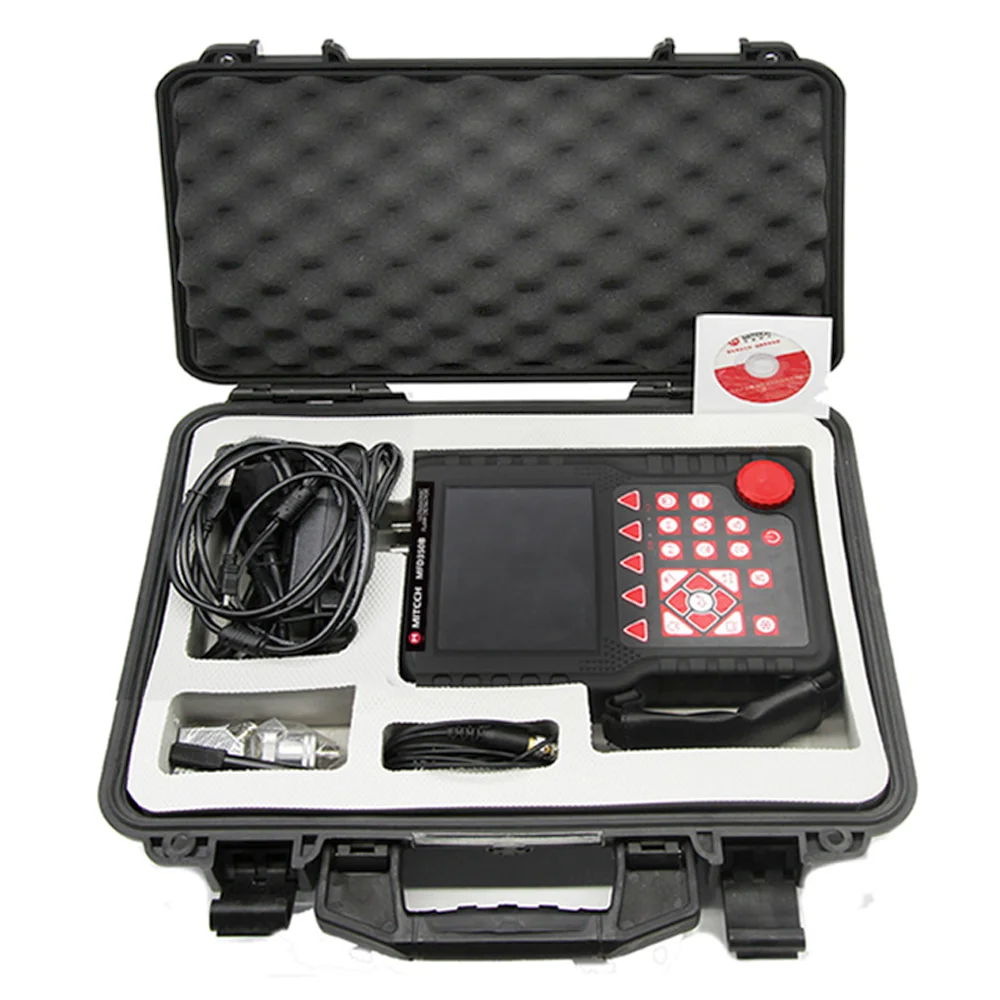 

Ультразвуковой дефектоскоп Mitech MFD350B портативный, диапазон измерений 0-6000 мм