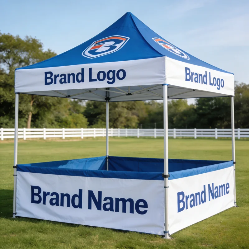 Advertising Trade Show Marquee Tents Custom Printed Instant Promotional Branded Gazebo Large Custom Event Tent for Outdoor