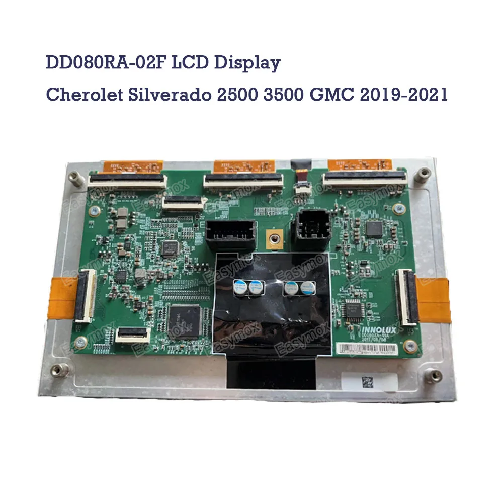 

DD080RA-02F 8inch LCD Display for Cherolet Silverado 2500 3500 GMC 2019-2021 Navigation GPS Screen Monitor Repair