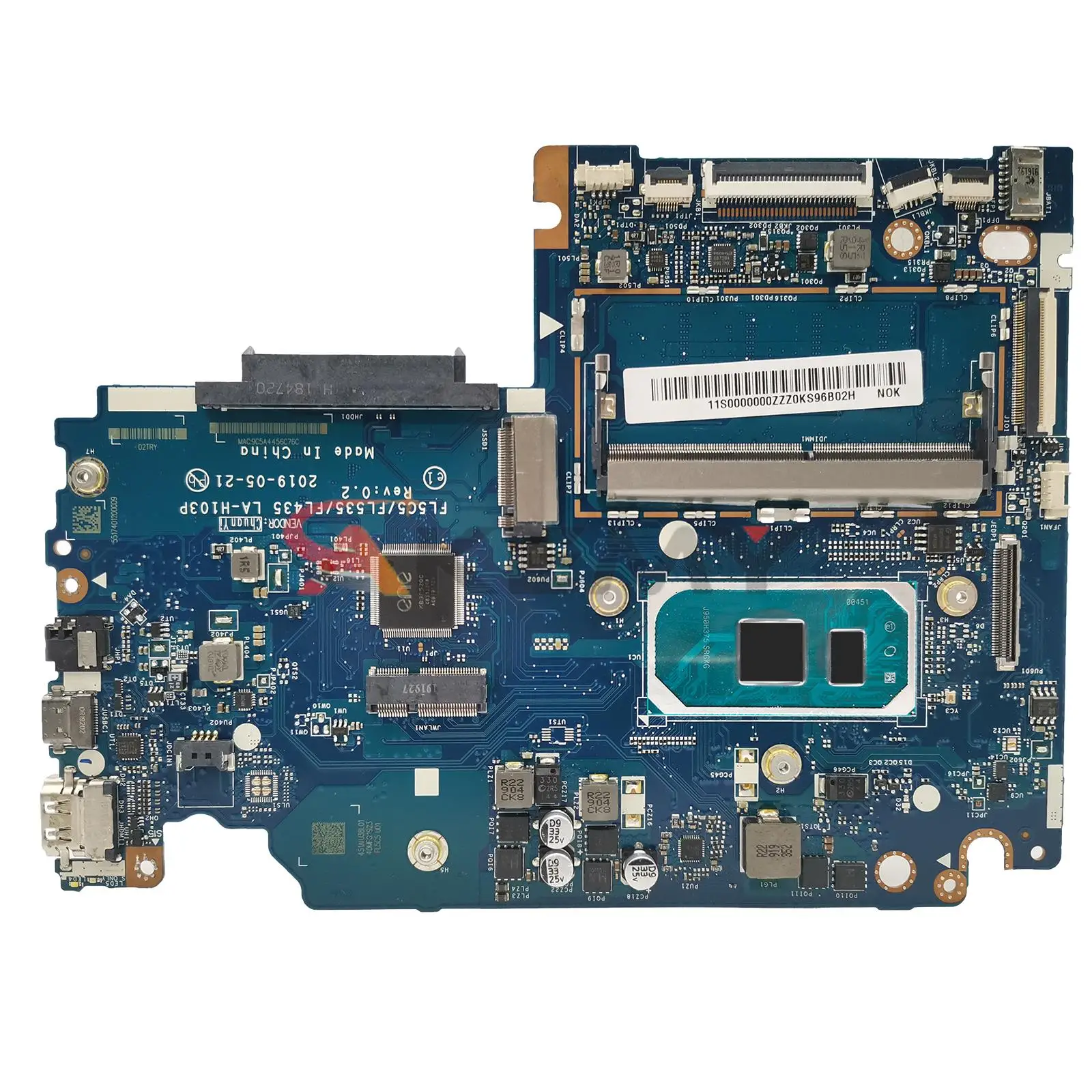 LA-H103P Płyta główna do laptopa LENOVO 15ARE 2020 LA-H103P z procesorem i3 i5 i7, przetestowana