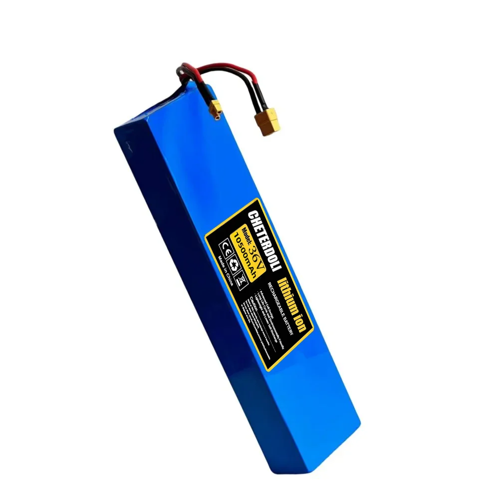 10S3P 36V 10500mAh 電動スクーター用リチウム電池 18650 バッテリーパック 36V 150W-350W 電動スクーター用バッテリー BMS付き