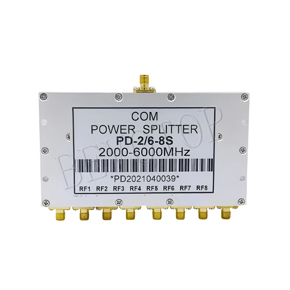 BEVOTOP SMA Microstrip Power Splitter One Point Eight 2.4G 5.8G 2.0GHZ-6.0GHz SMA RF Combiner WIFI 10W RF Power Splitter
