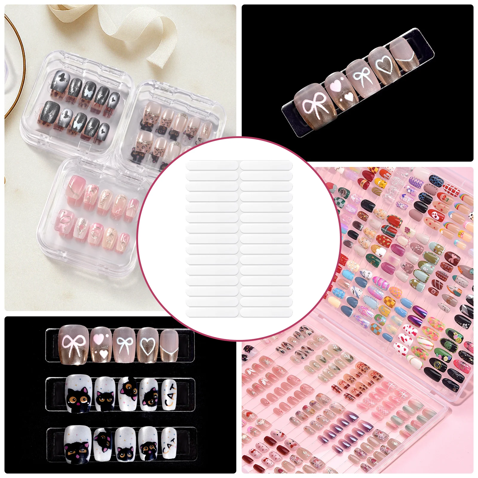 30PCS Adhesive Doub…