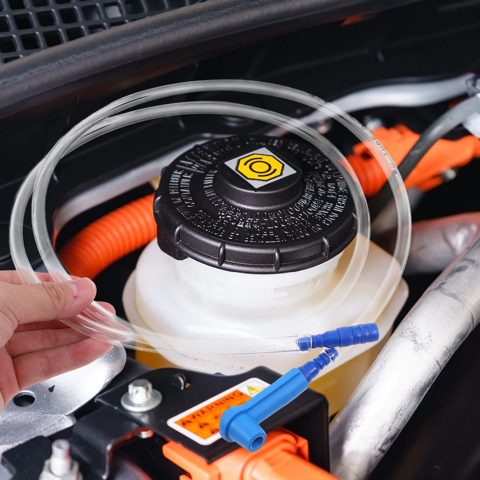 

1Set Brake Fluid Bleeder Hose Kit Professional Durable Car Brake Bleeding Tool Rubber ABS for Car Mods Oil Bleeder Hose