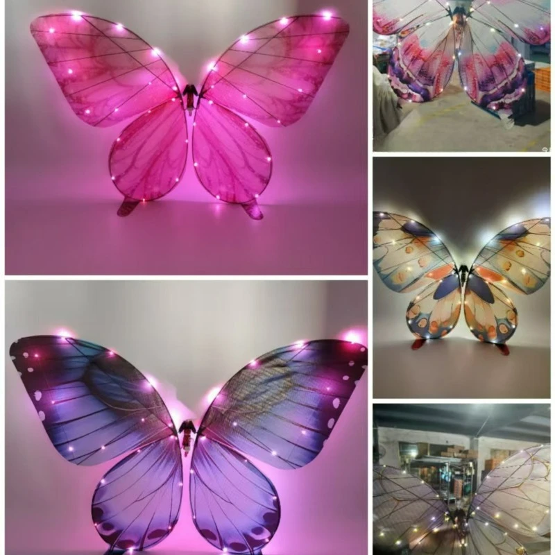 Remote control bionic butterfly, commercial wedding concert butterfly handmade custom aircraft flapping wing drone