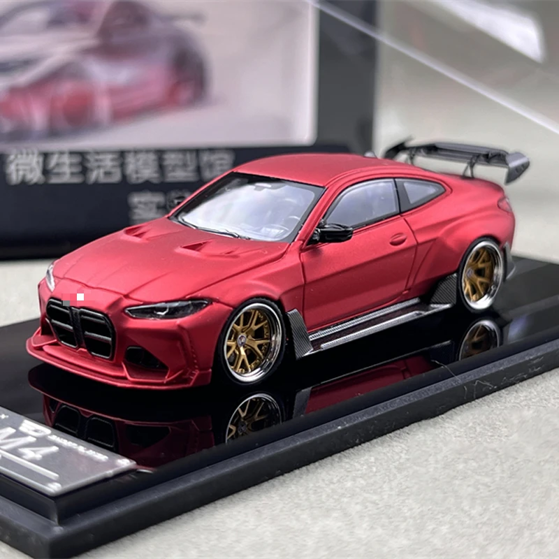 SW 1/64 G82 M4 ADRO BODY KIT Legering Speelgoed Motorvoertuig Diecast Metaal Model Geschenken