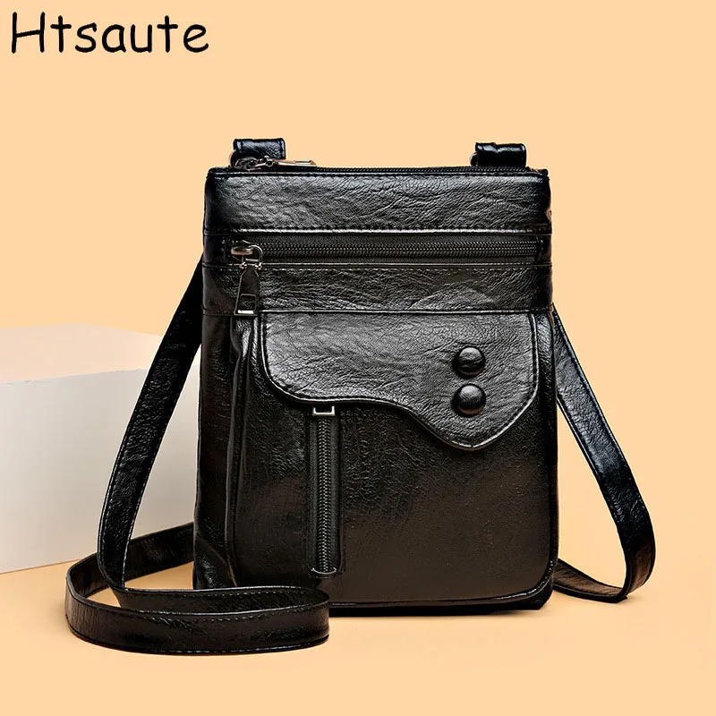 

Phone Holder Women Tote Bag High Quality PU Leather Ladies Mini Handbag Women Shoulder Bag Small Crossbody Bags Women Sac a Main