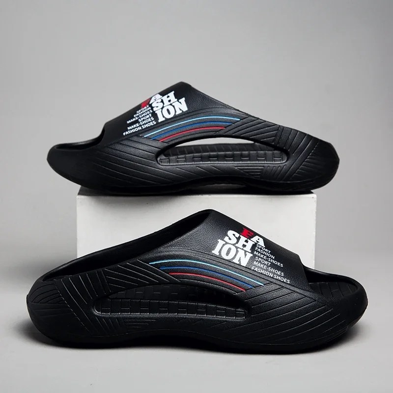 

Мужские тапочки, уличные сандалии, пляжные удобные мягкие шлепанцы, домашняя мужская повседневная обувь, мужские домашние тапочки, уличные сандалии