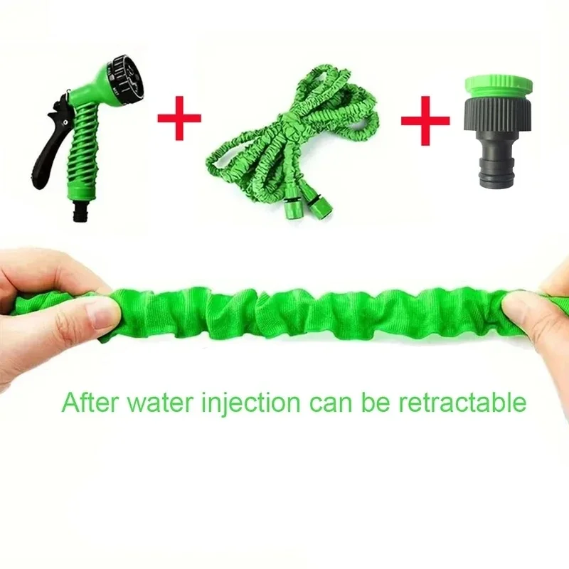 2026 Expandable Magic Hose, High-Pressure Car Wash, 7Water Spraying Functions, Water Gun, Home Garden Watering Hose Garden Hose