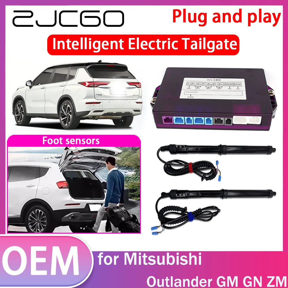 

ZJCGO Electric Tailgate Lift Drive Trunk Opening Tail Gate Lift Soft Close for Mitsubishi Outlander GM GN ZM